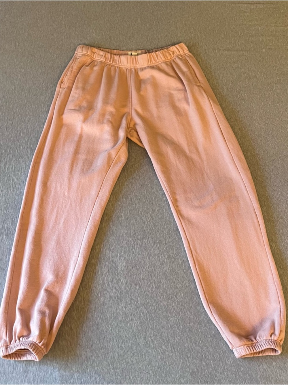 Pact Dusty Pink Jogger Sweatpants